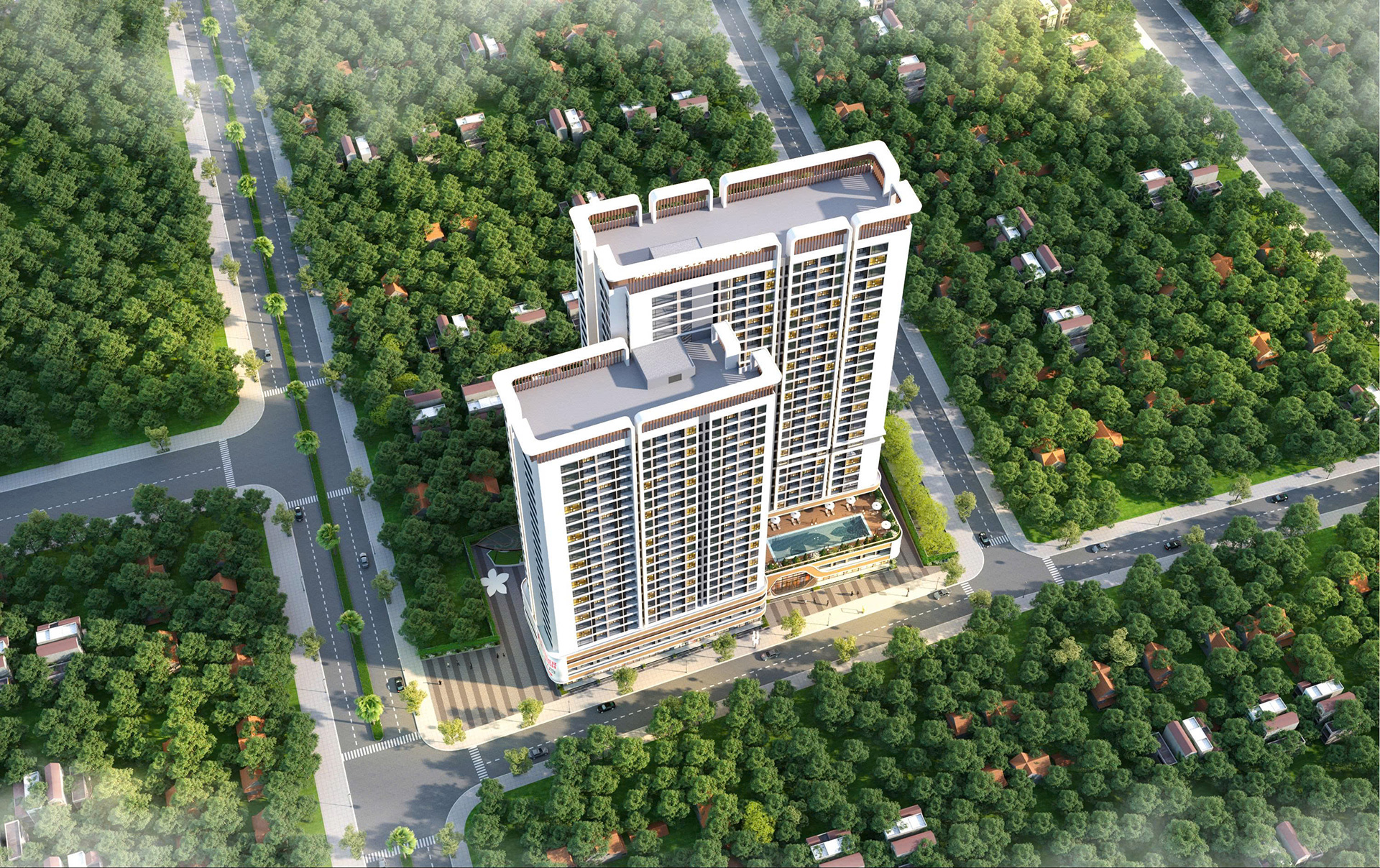 Phối cảnh Marina Plaza Vĩnh Long