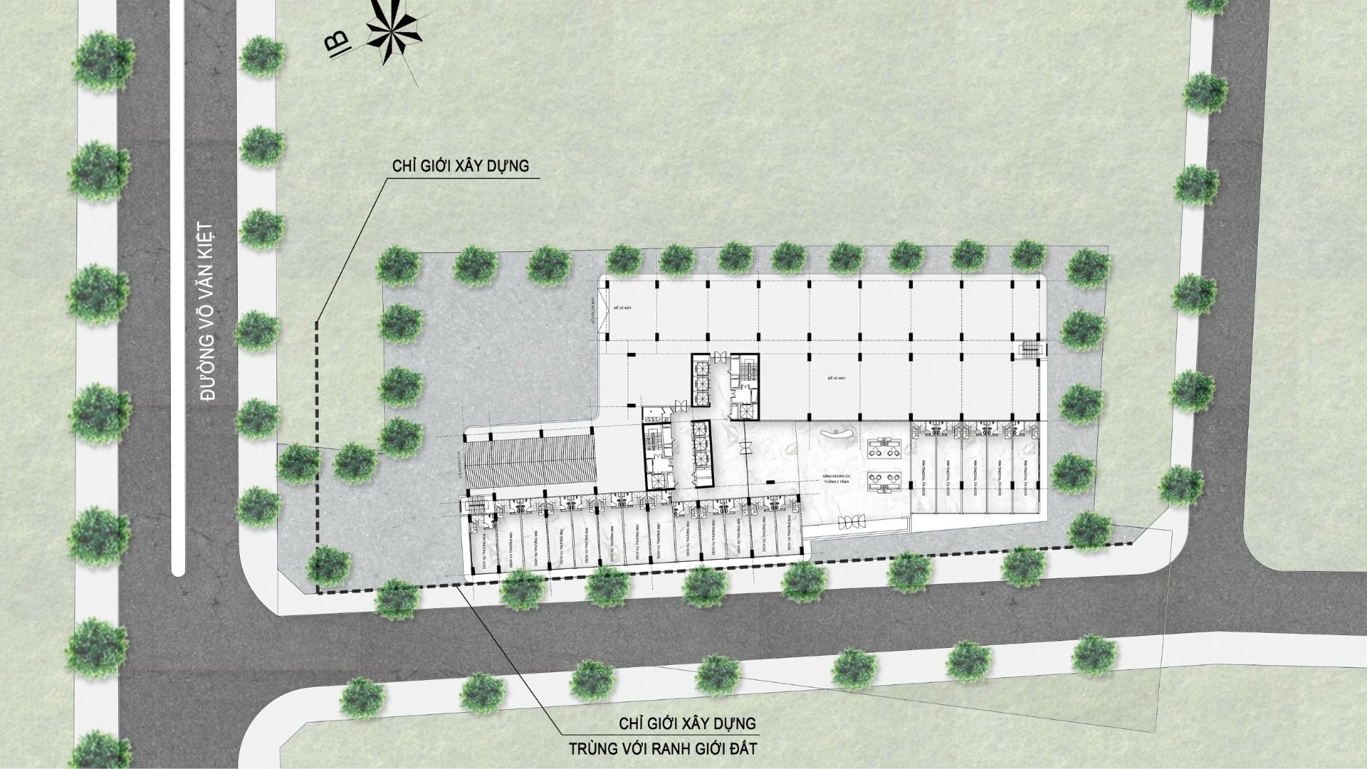 Mặt bằng tổng thể Marina Vĩnh Long